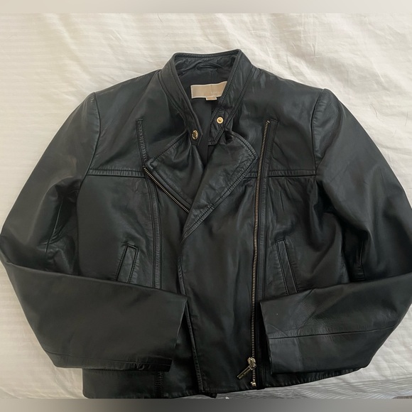 Michael Kors Leather Jacket - Picture 2 of 2